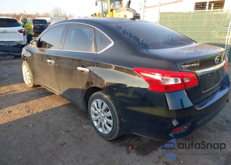 2017 Nissan Sentra Sv z USA, uszkodzony, nr VIN 3N1AB7AP8HY377120